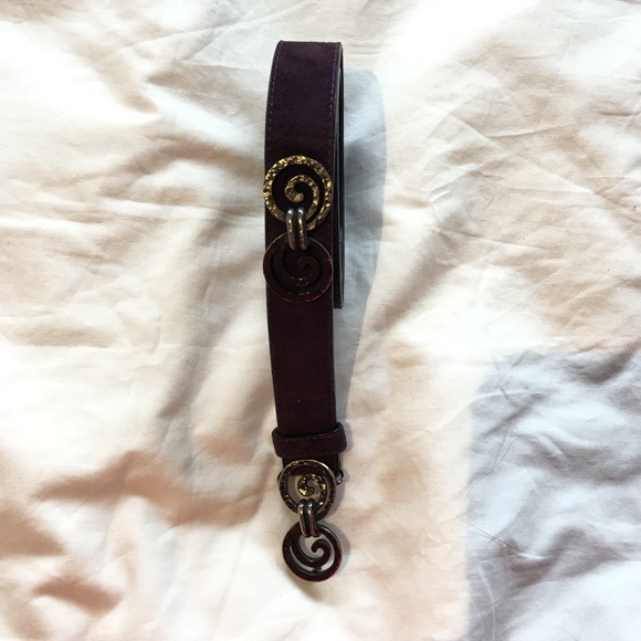PALOMA PICASSO VINTAGE LEATHER BELT MEDIUM SIZE main image 5